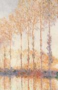 Claude Monet Peupliers an Bourd de l-Epte Spain oil painting artist